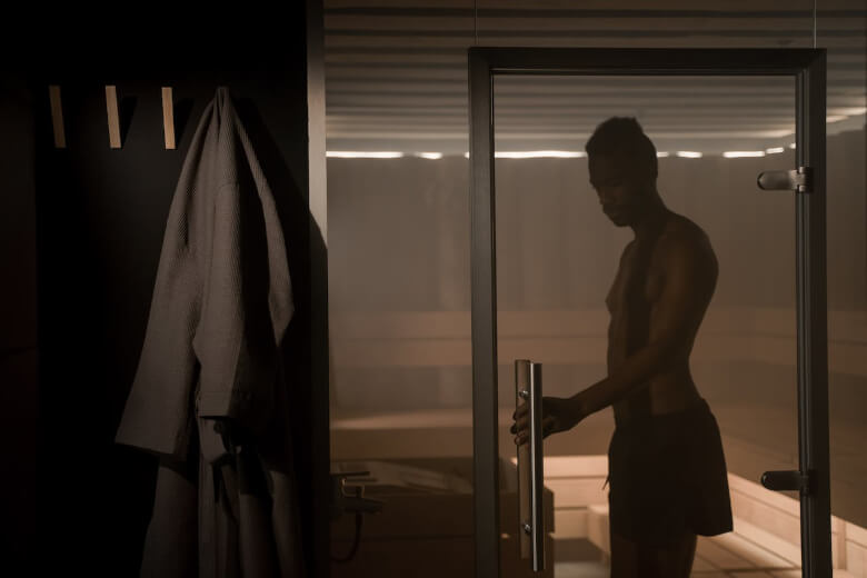 sauna indoor home