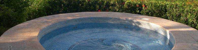 Pool Garten Whirlpool