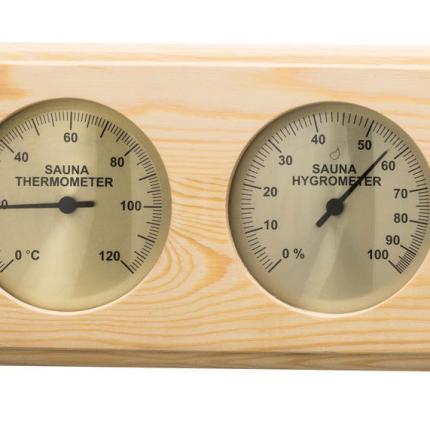 Thermo-Hygrometer Nadelholz