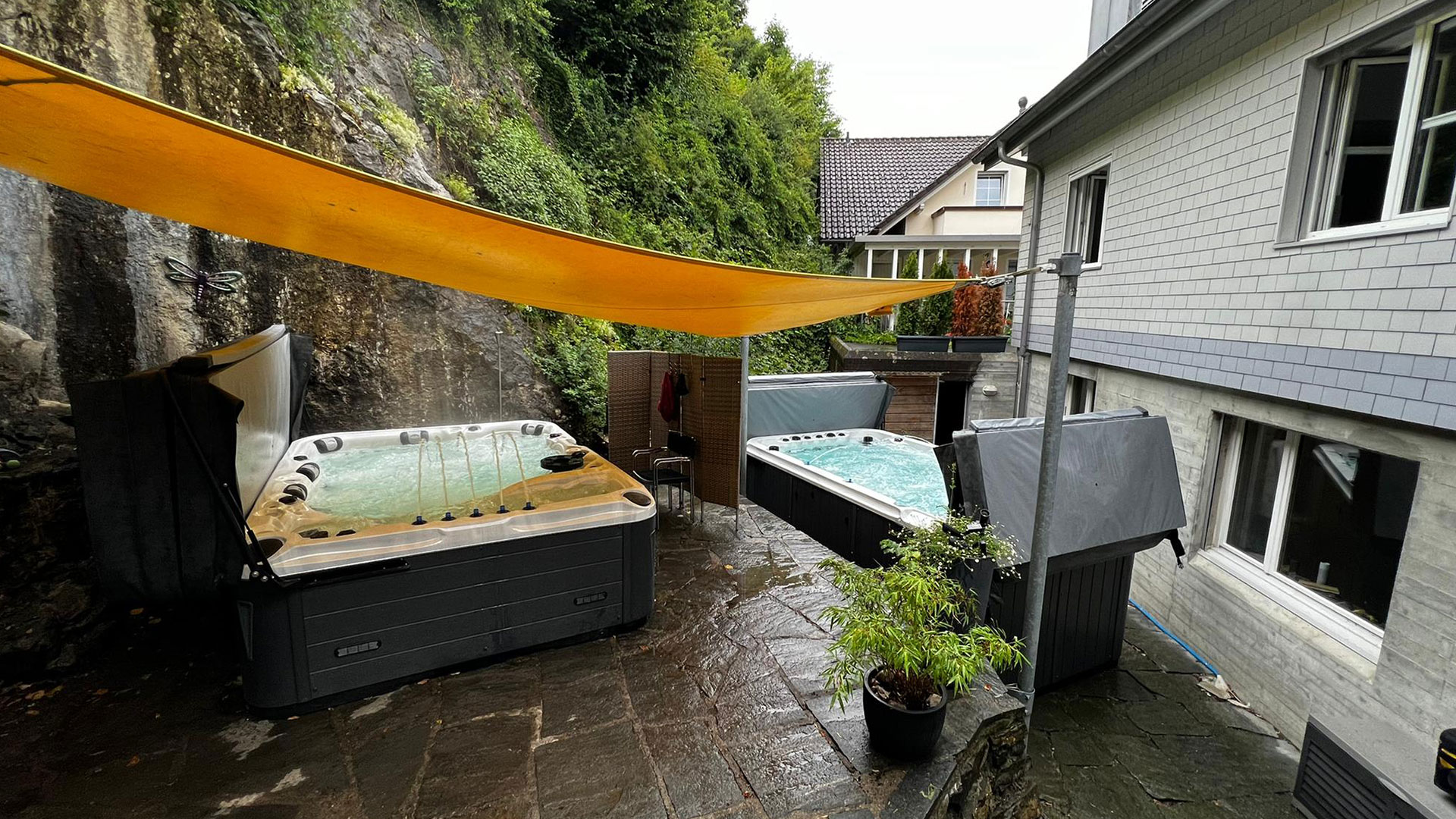 Referenz Whirlpool und Swim spa