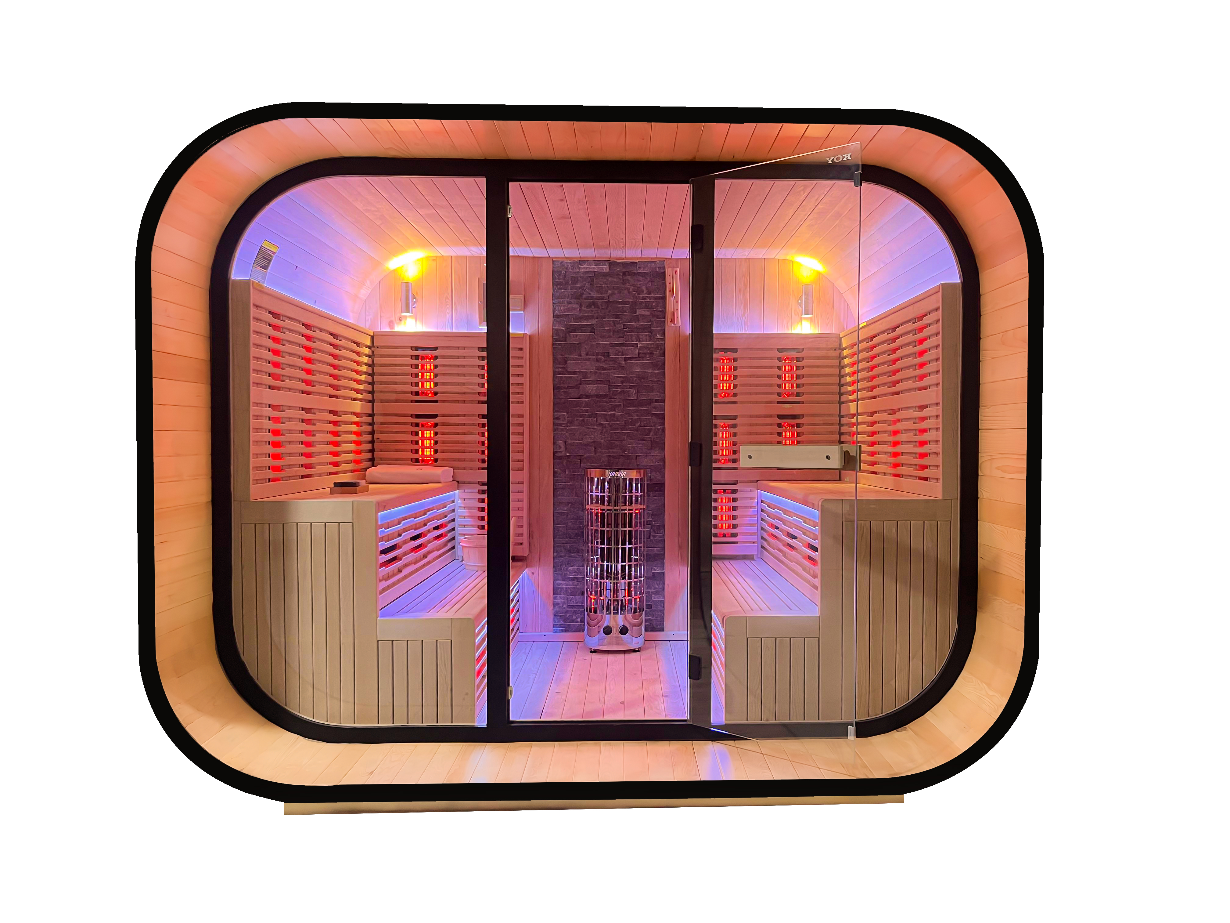 Infrarotkabine mit Massage Infrarotkabine mit Massage