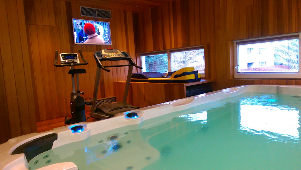 Referenz in Schaffhausen: Swim Spa