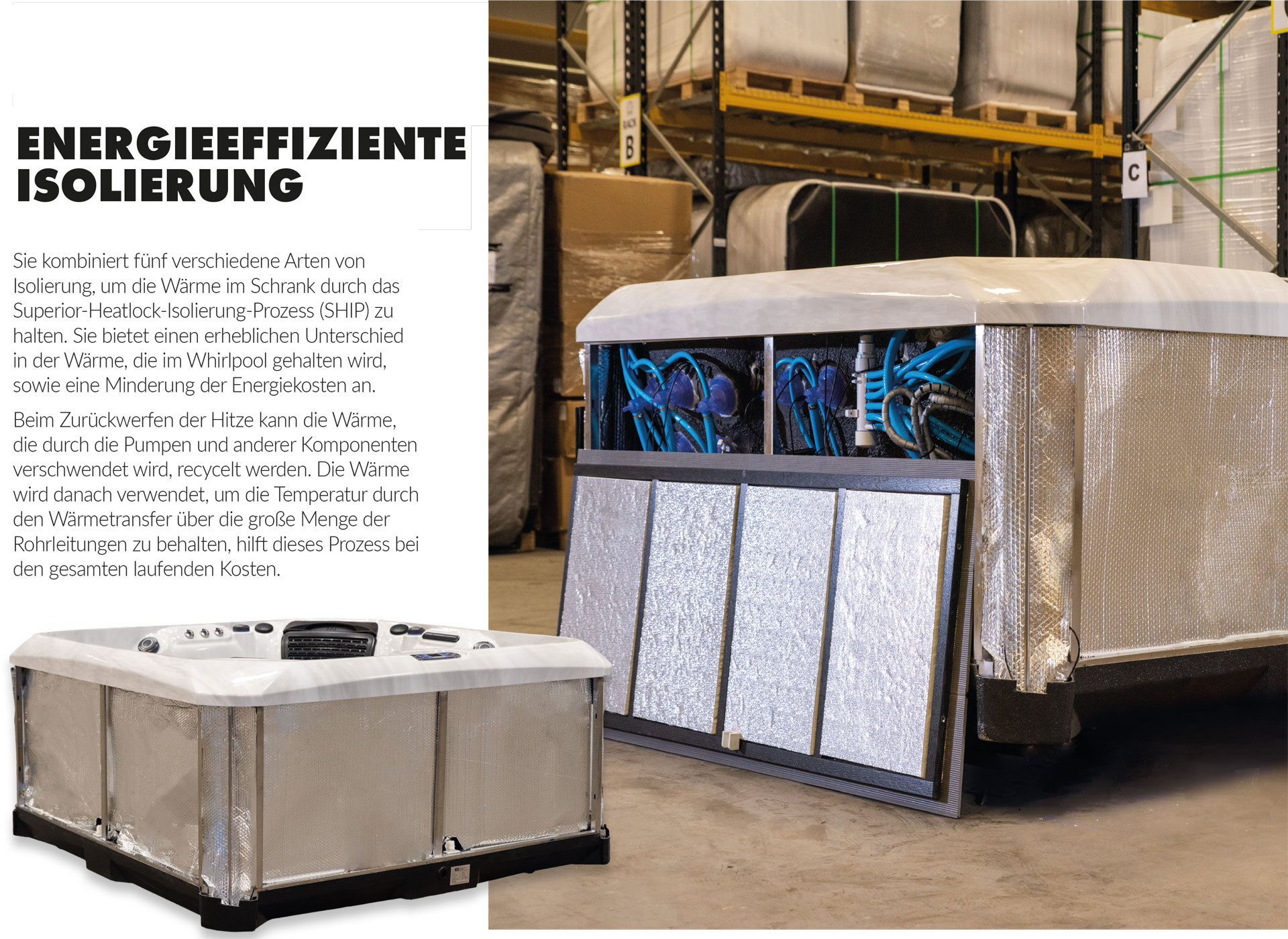 2022 Isolierung für den Whirlpool