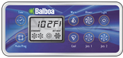 Balboa Display viereckig abgerundet