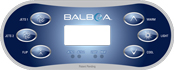Blaues Display TP600