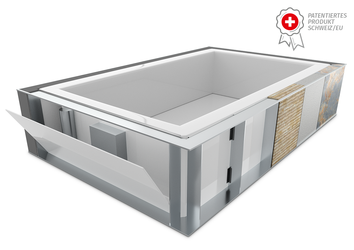Edelstahl Konstruktion für Whirlpool