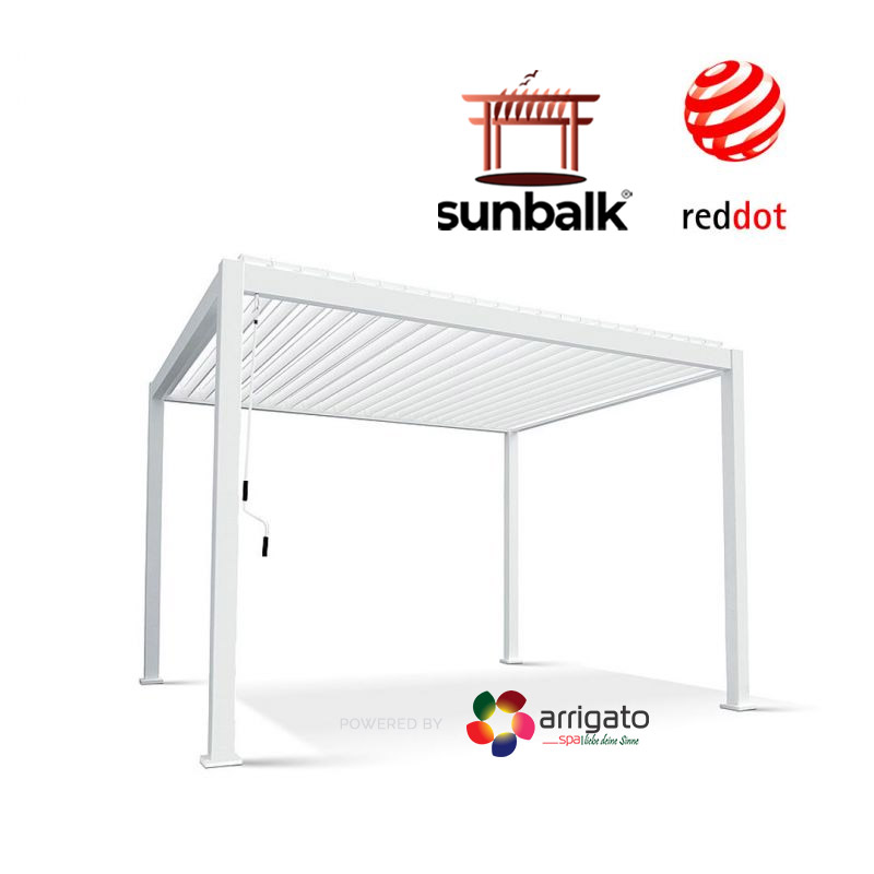 Pergola aus Metall