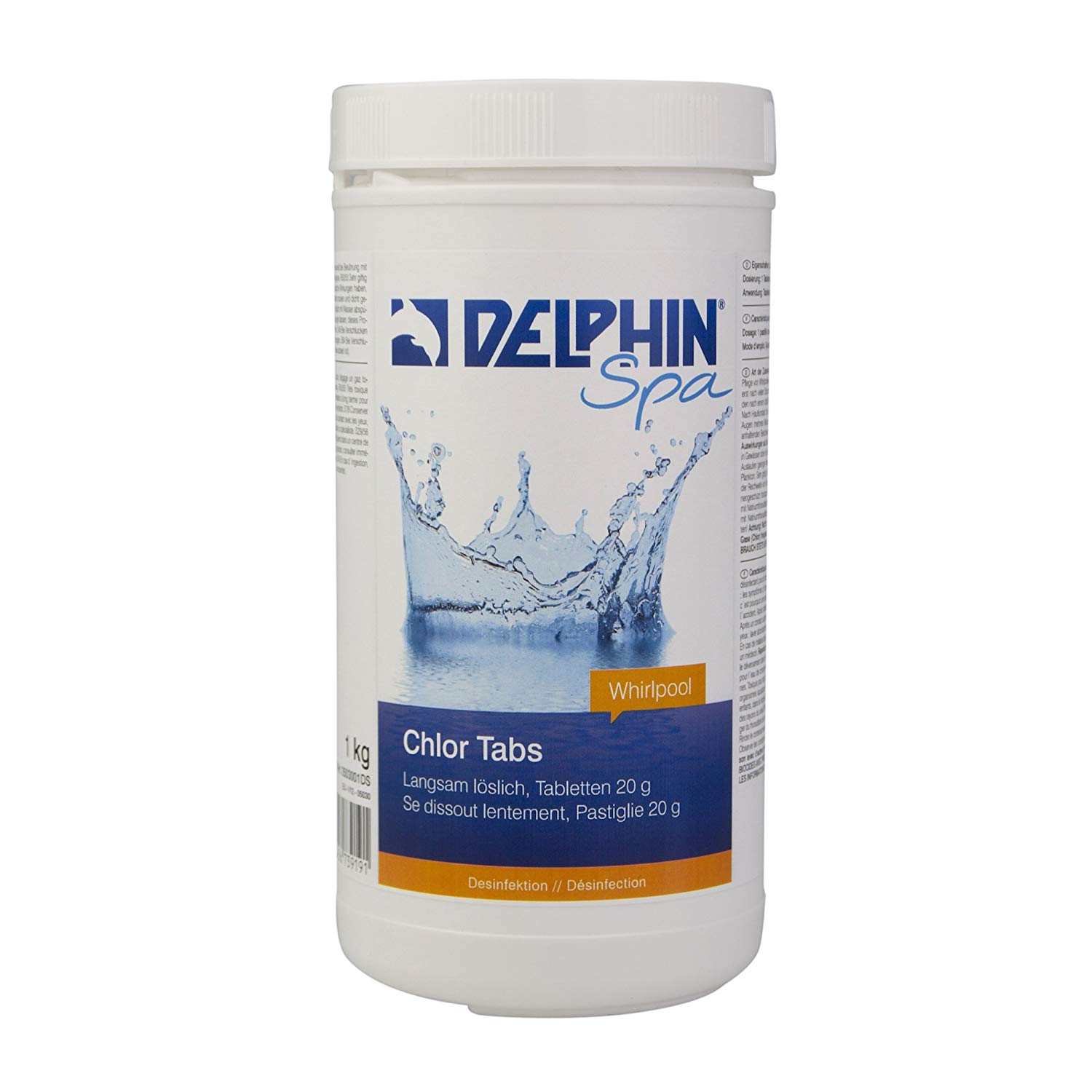 Delphin Spa Chlortabs langsamlöslich 20g 1 kg