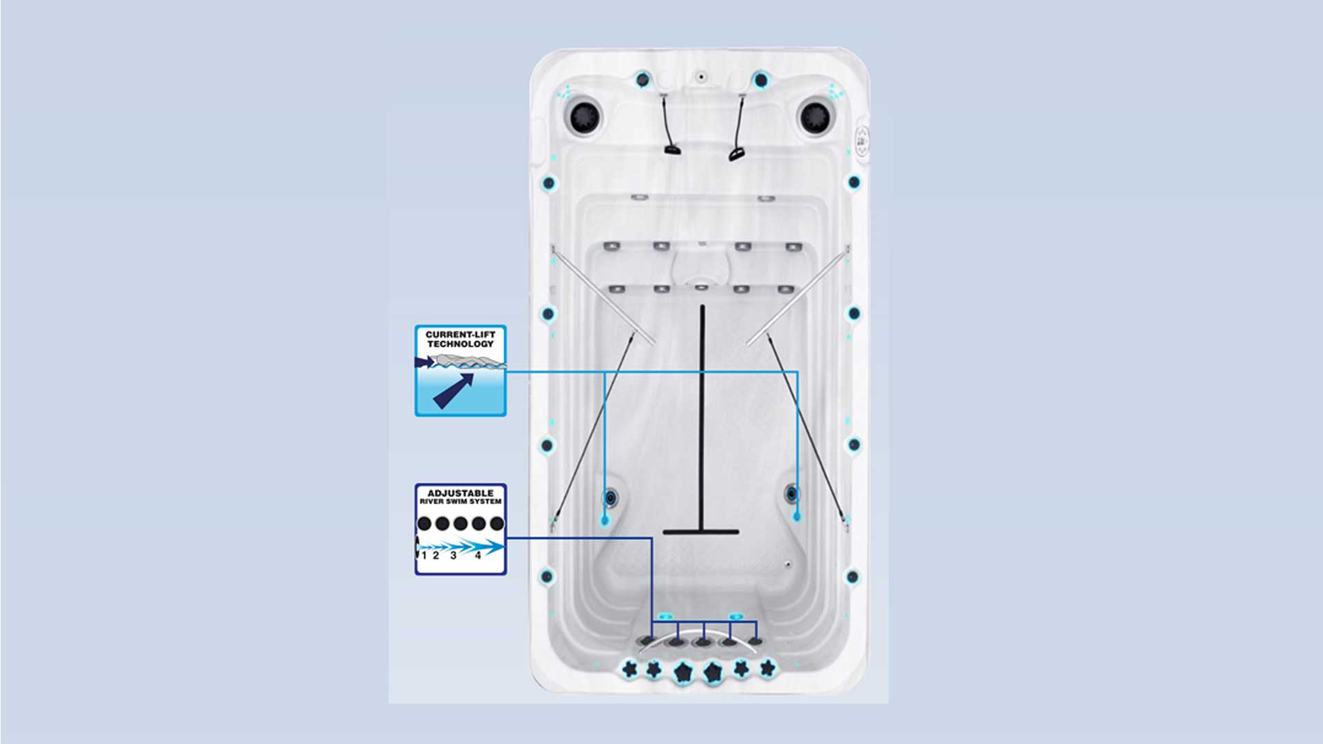 Swim Spa Fit - 152cm