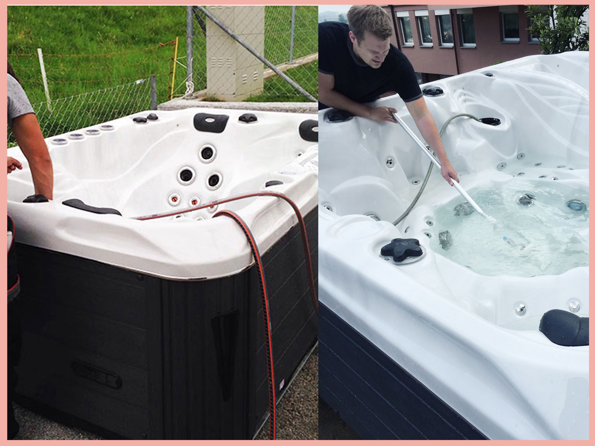 Kombi Whirlpool Service & Wasserwechsel
