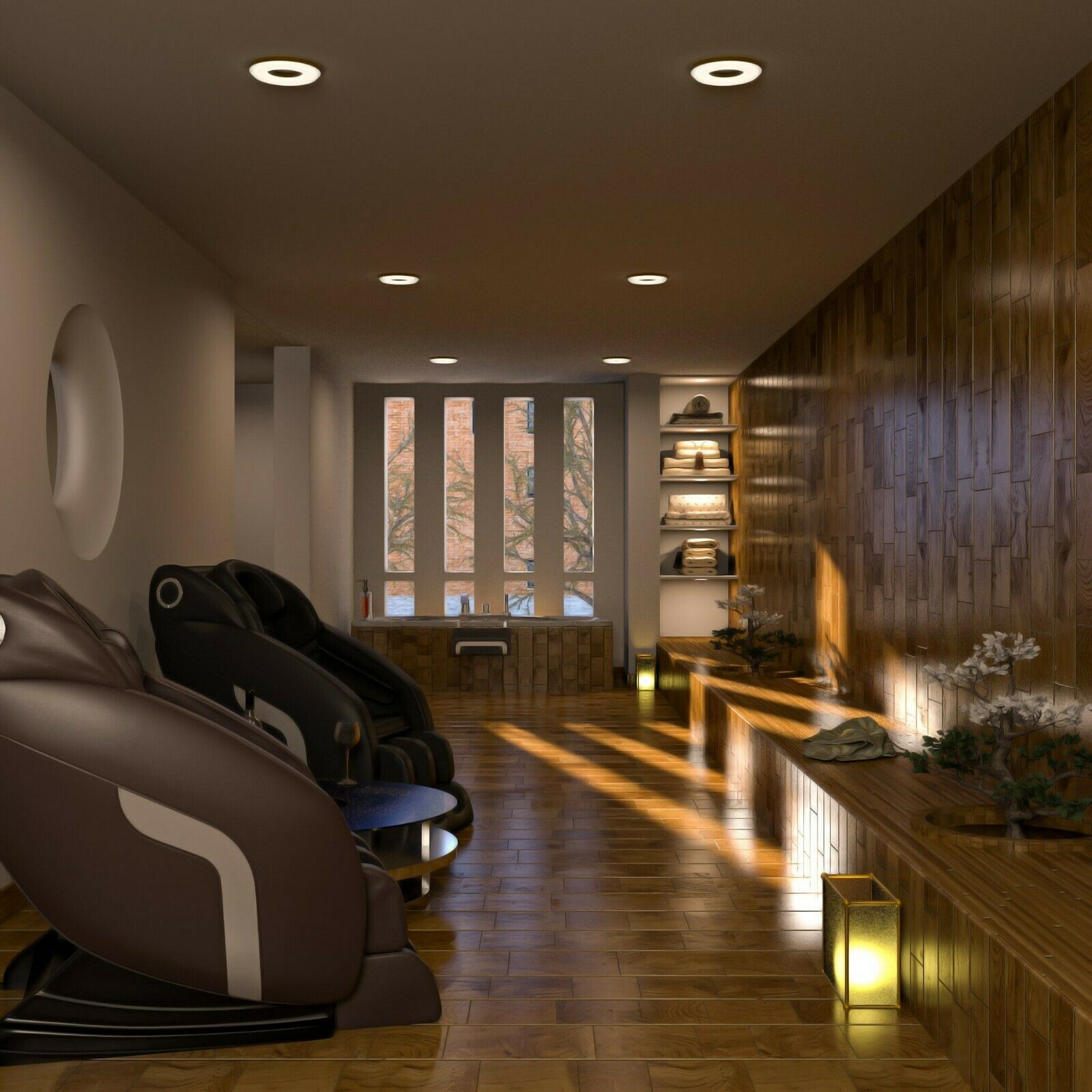 Massagesessel Braun iRelax
