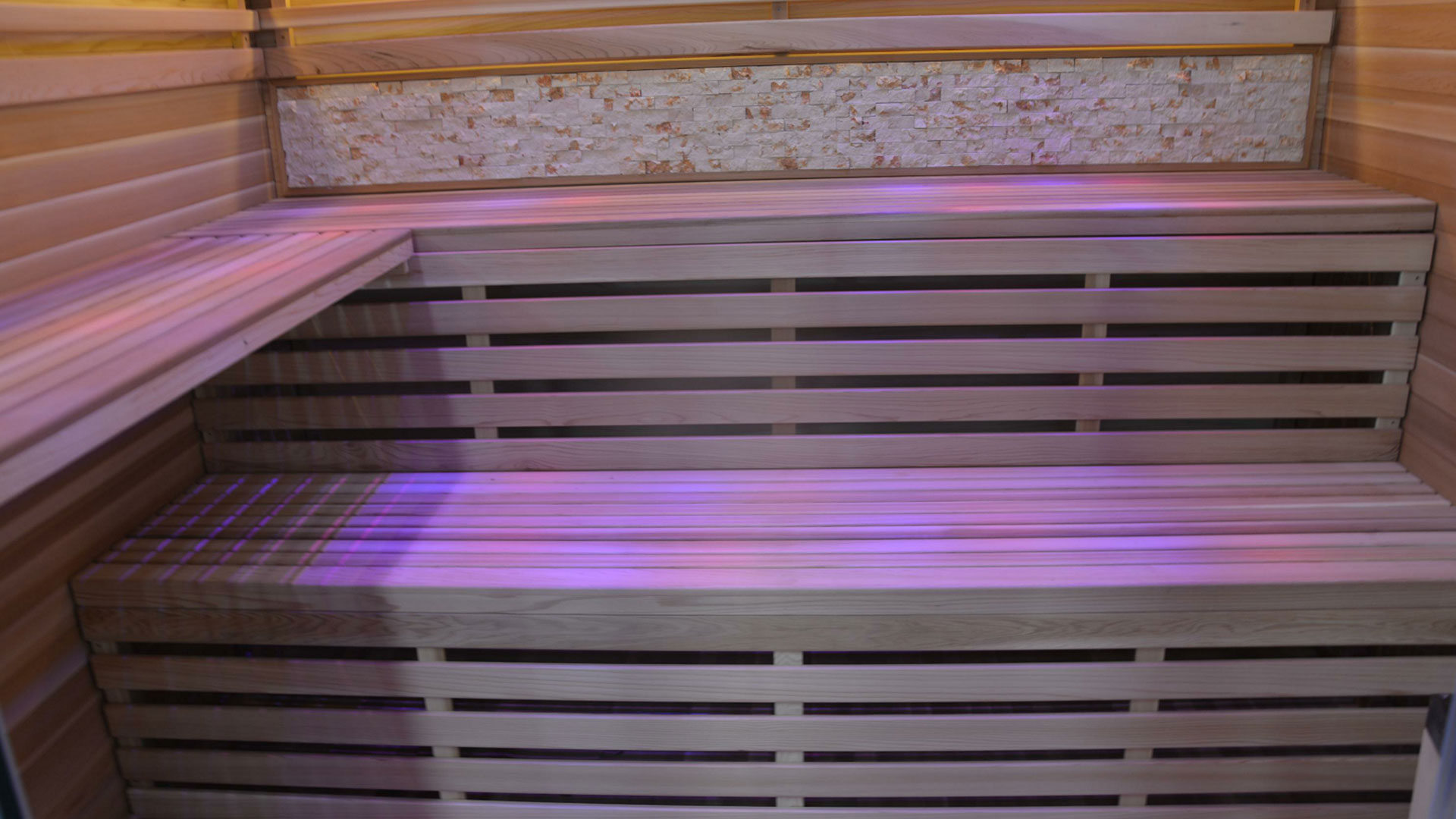 Innen Sauna Zedernholz 220 **SHOWROOM MODELL**