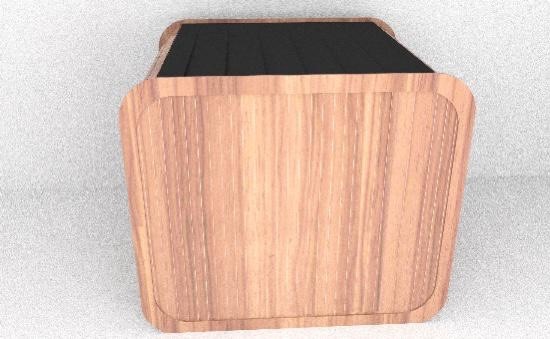 Aussensauna Panorama Zedernholz **Package DEAL**