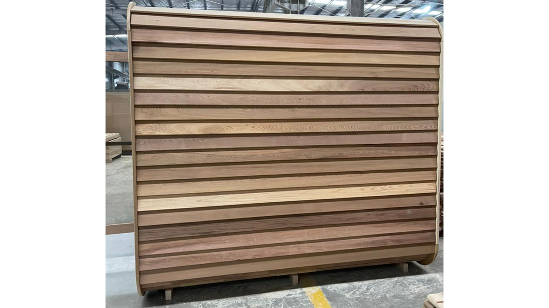 Aussensauna Panorama Zedernholz **Package DEAL**