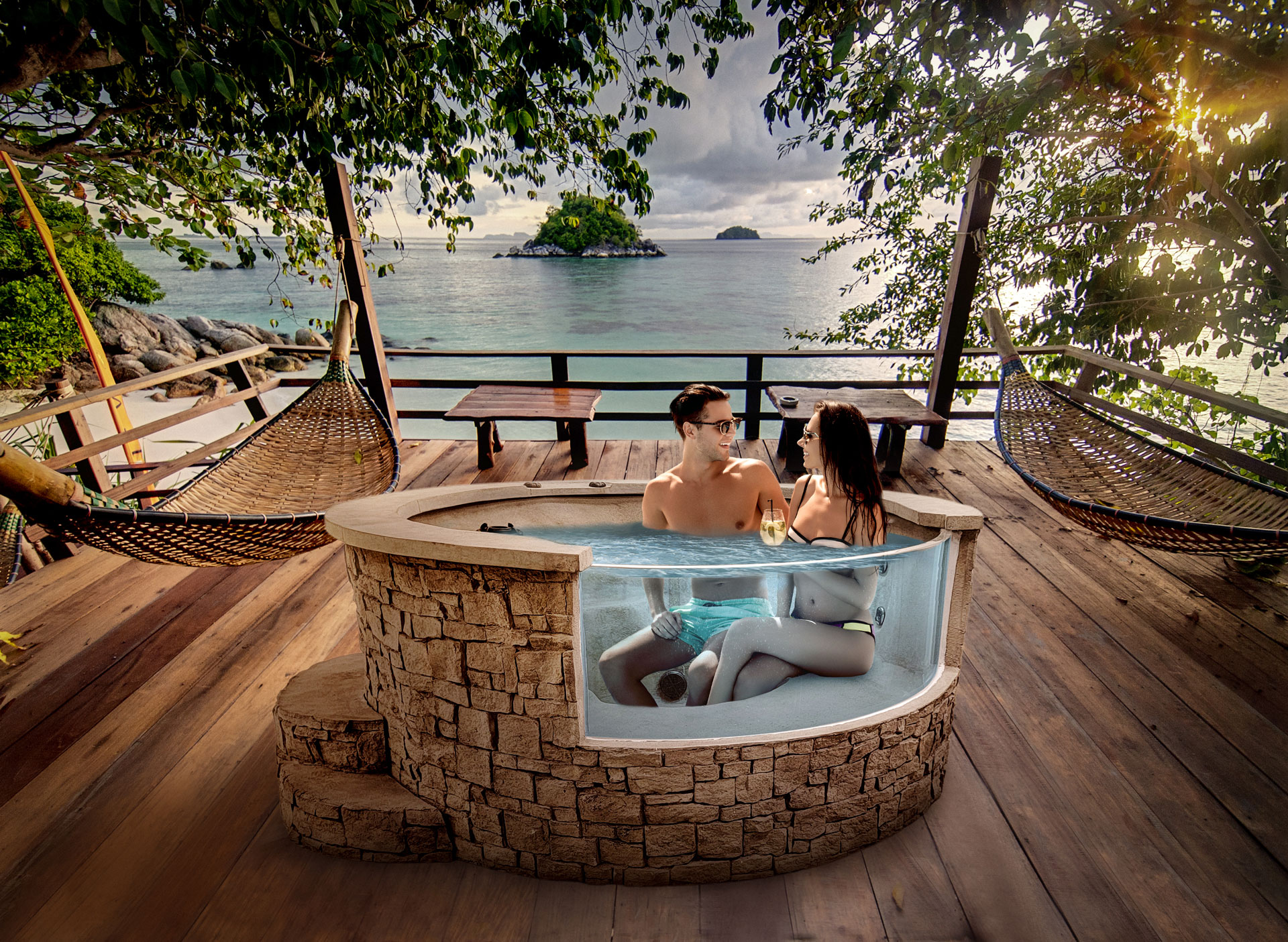 Whirlpool Natural Moon **Platin Version** | 5 Personen | 6 Personen