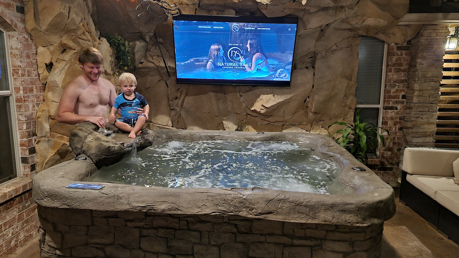 Whirlpool Natural Stone**Platin Version** | 5 Personen | 6 Personen
