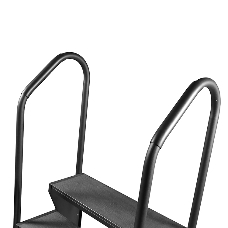 Treppe Set mit Geländer Set - 3 Stufen