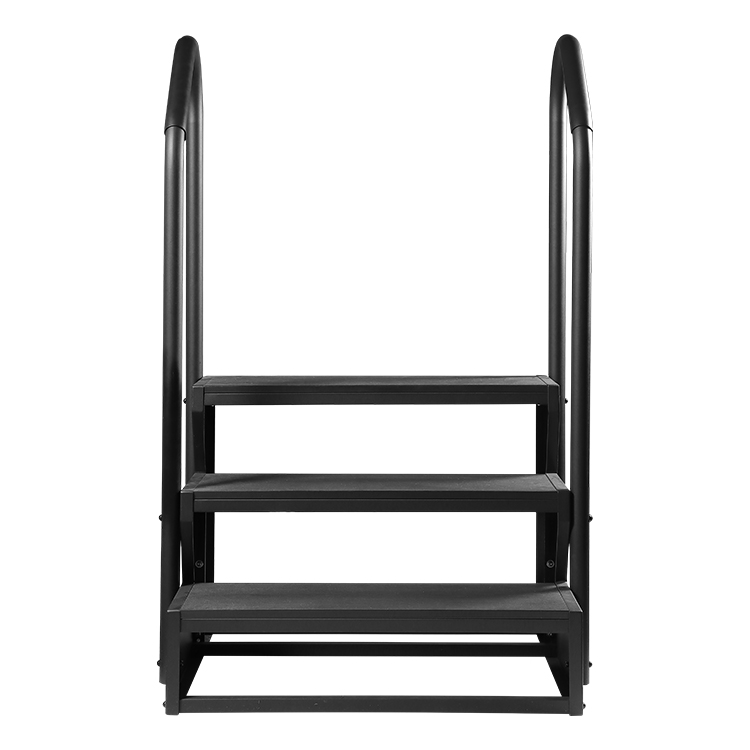 Treppe Set mit Geländer Set - 3 Stufen