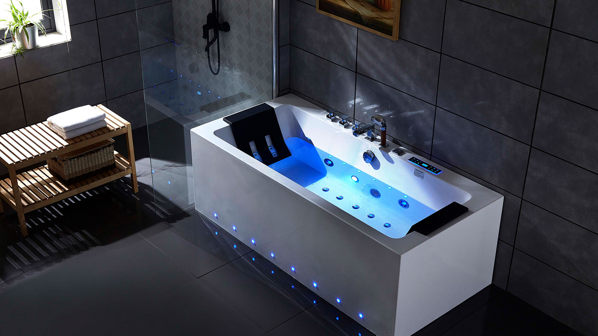 Whirlpool Badewanne Cannes