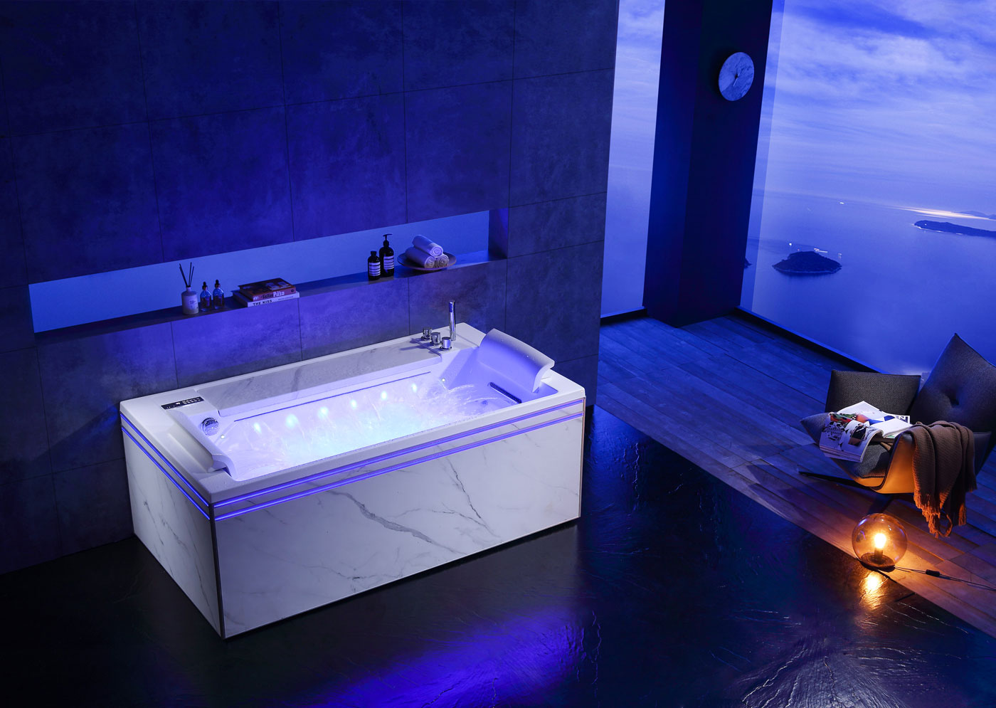 Whirlpool Badewanne San Raphael