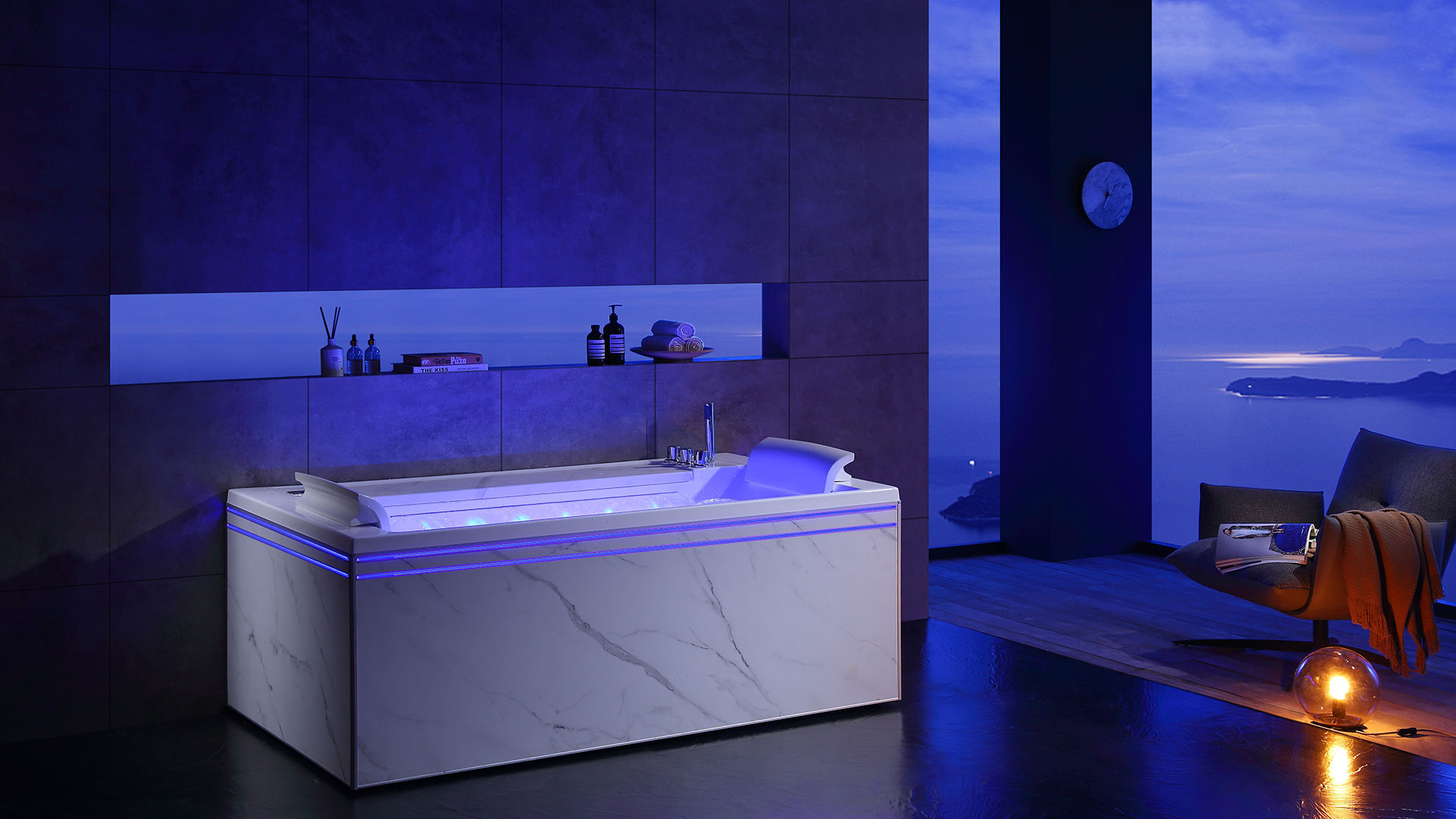 Whirlpool Badewanne San Raphael