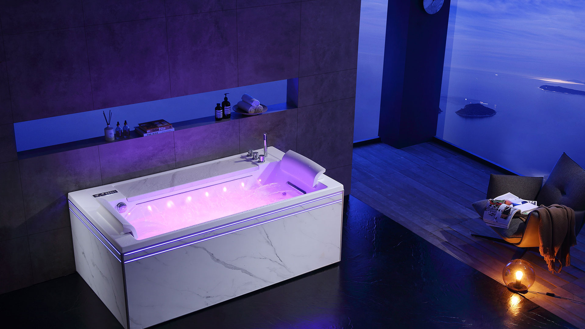 Whirlpool Badewanne San Raphael