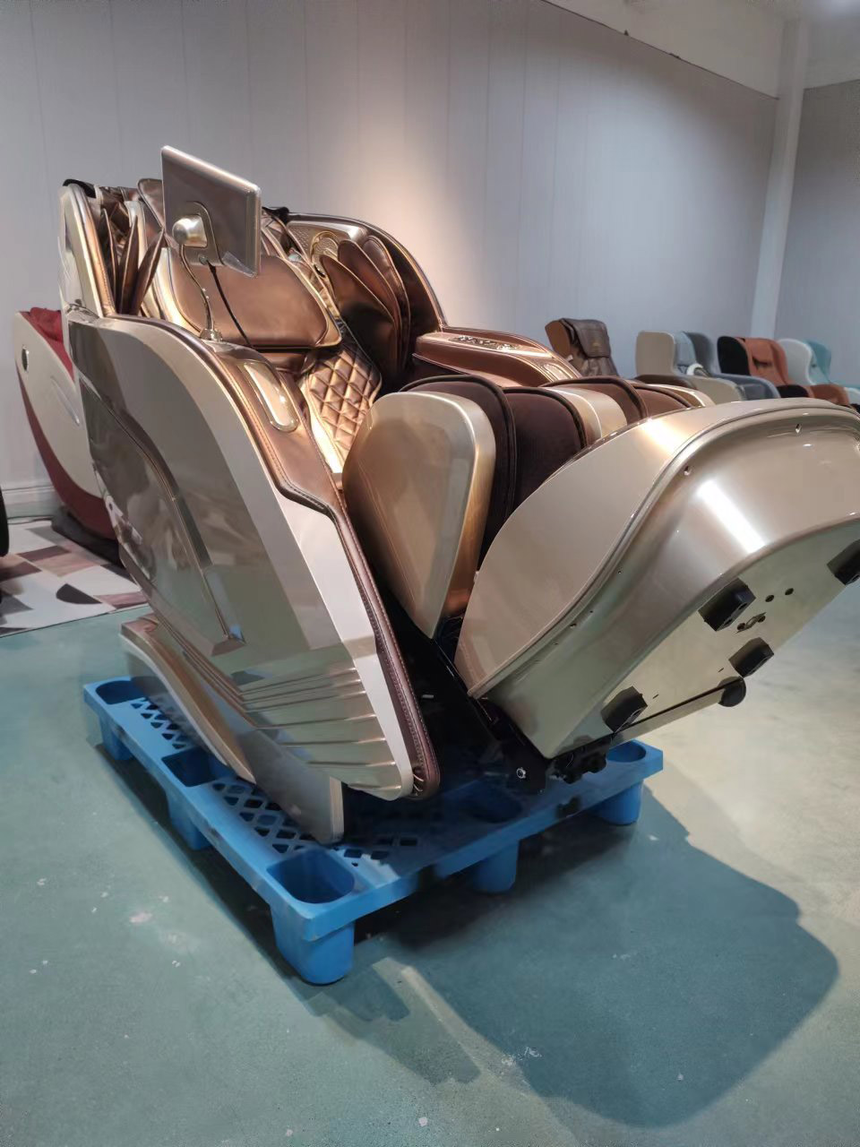 Massagesessel Braun Gold SMART iRelax **Platinum**