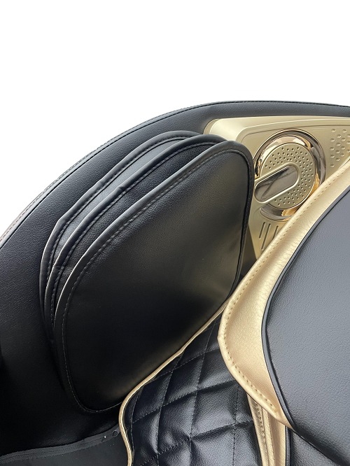 Massagesessel Schwarz Gold SMART iRelax **Platinum**