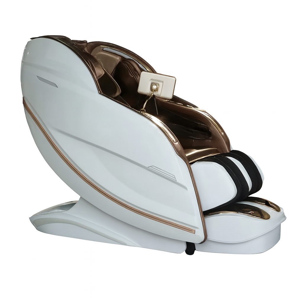 Massagesessel Braun Weiss SMART iRelax **Platinum**