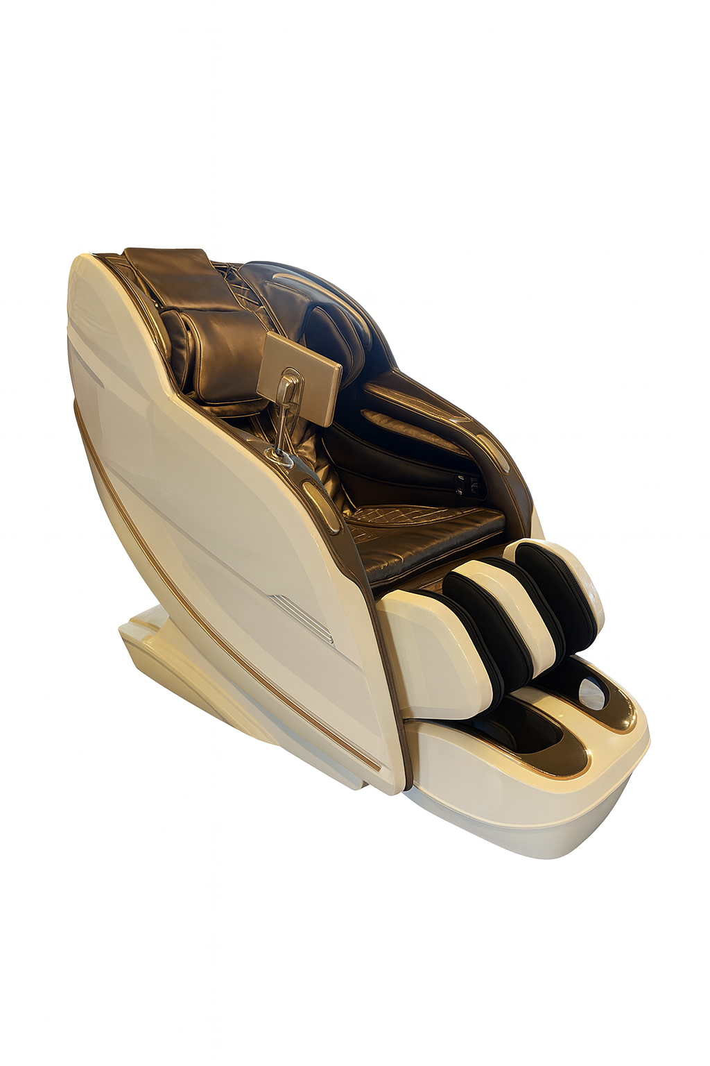 Massagesessel Braun Weiss SMART iRelax **Platinum**