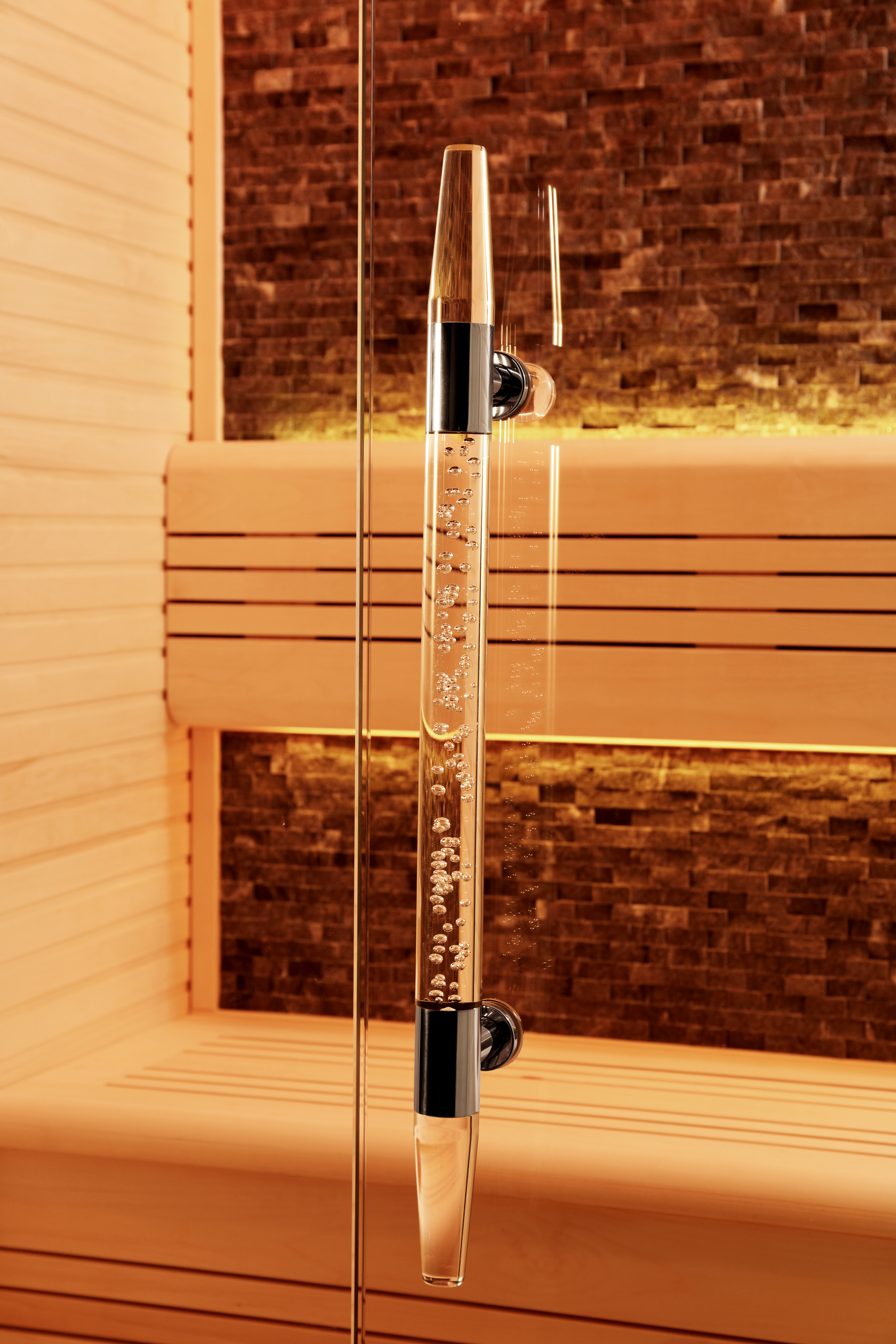 Innen Sauna Saas Fee Black Stone 2.0m