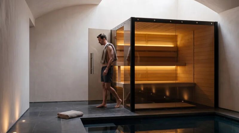 Innen Sauna Kopenhagen Kristall