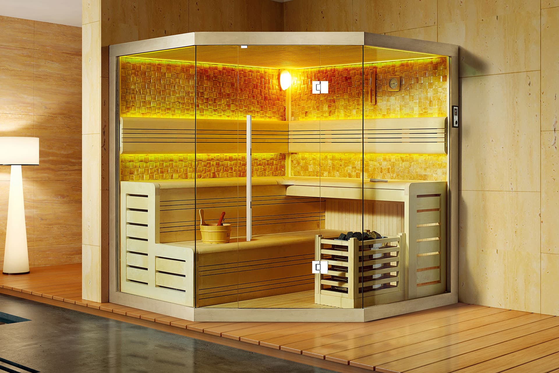 Innen Sauna Kopenhagen Kristall