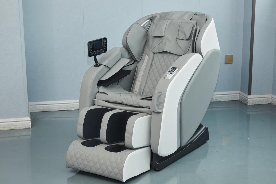 Massagesessel Grau iRelax **Platinum**