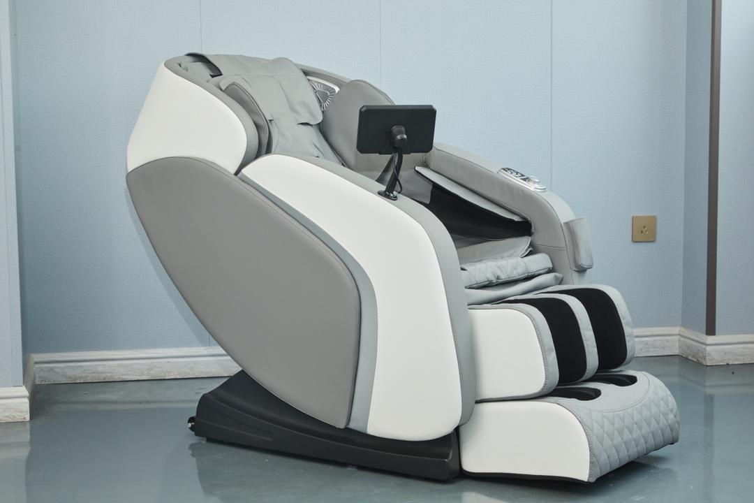 Massagesessel Grau iRelax **Platinum**