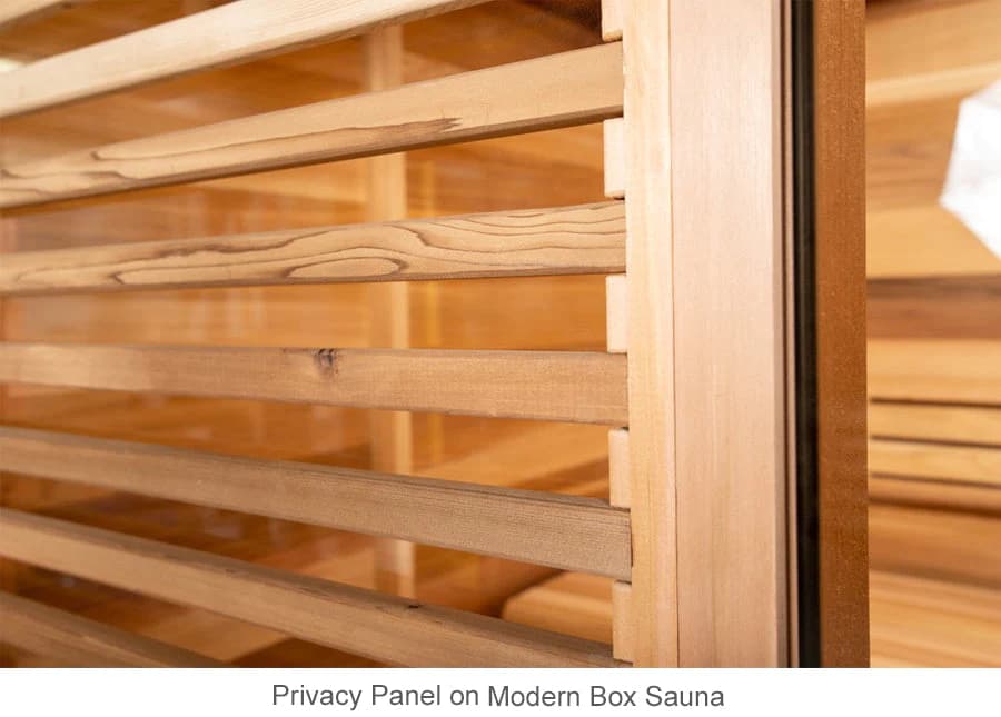 Aussensauna Box **NEW**