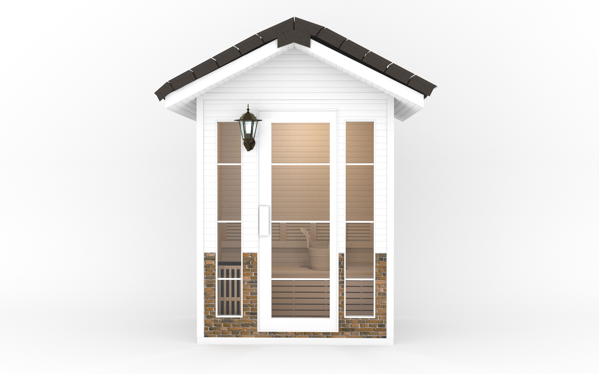 Aussensauna Landhausstil **Package Deal**