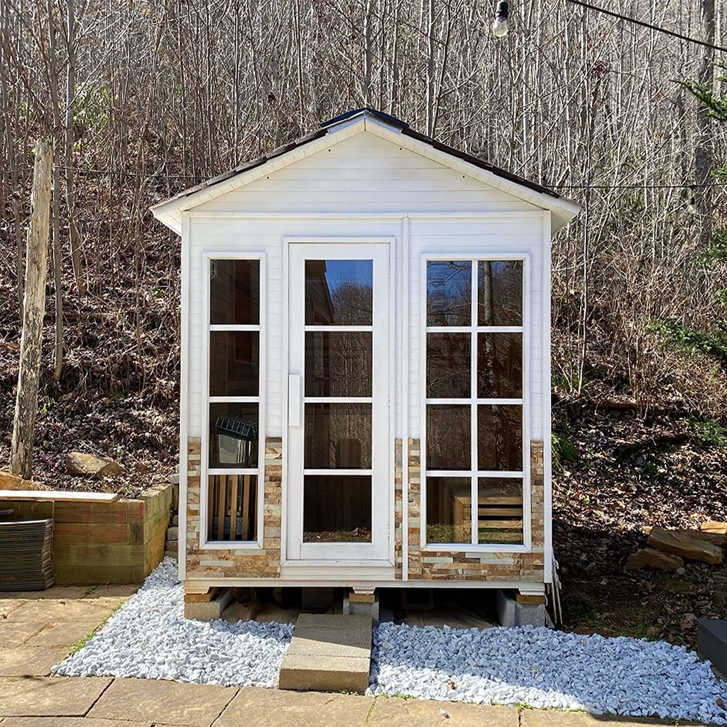 Aussensauna Landhausstil **Package Deal**