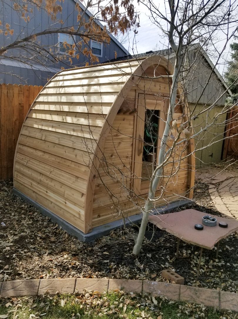 Aussensauna Pod **Package Deal**
