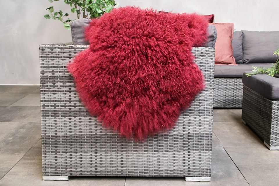 Loungeset Levy Anthrazit Rattan