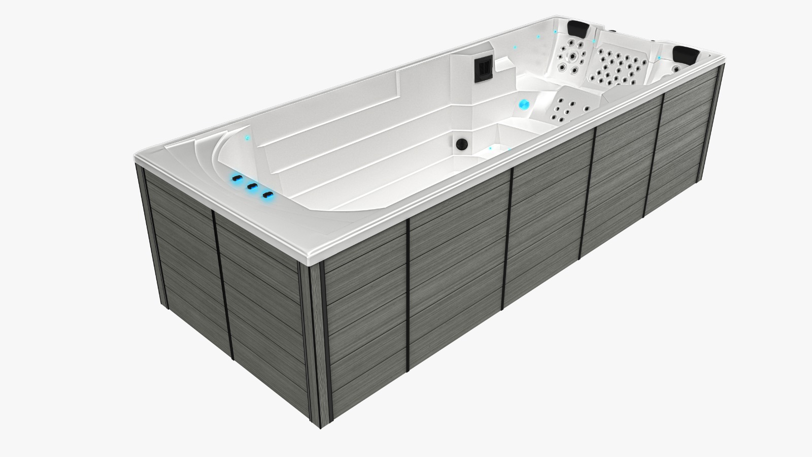 Swim Spa Denver LONG 155cm **Premium Version**