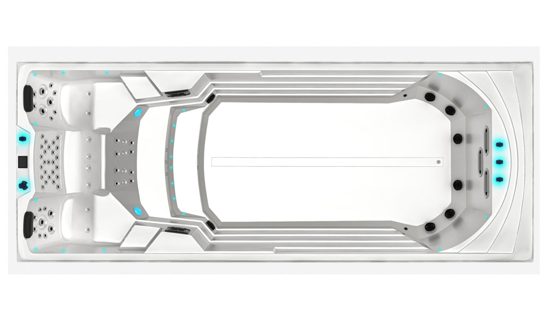 Swim Spa Denver LONG 155cm **Premium Version**