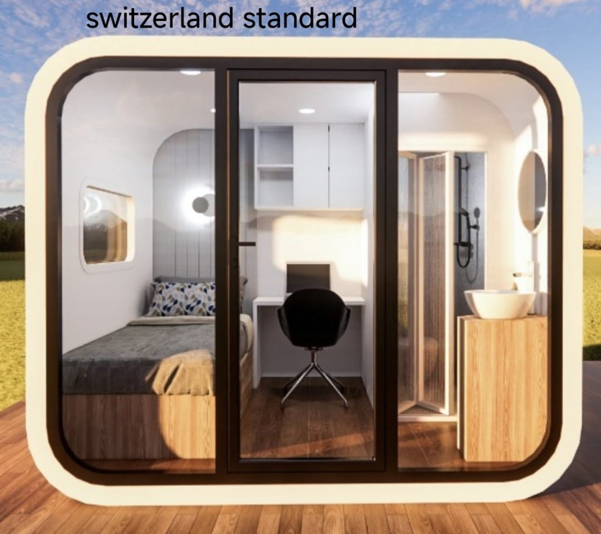 Tiny House Neuheit aus Glasfaser – Platzsparender Wohntraum!