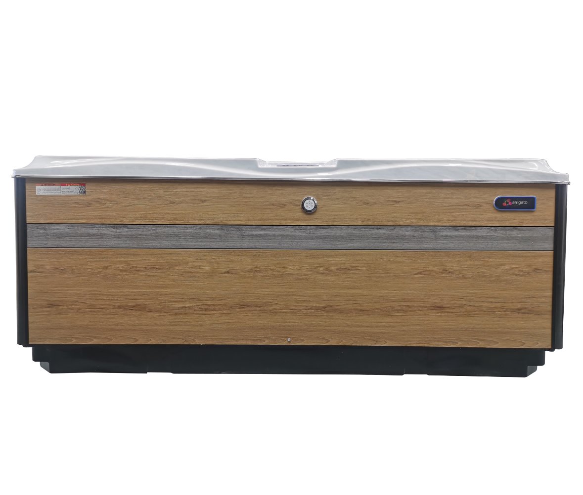Whirlpool Dubai PLUS 123 Düsen Holzoptik  **Platin Version**