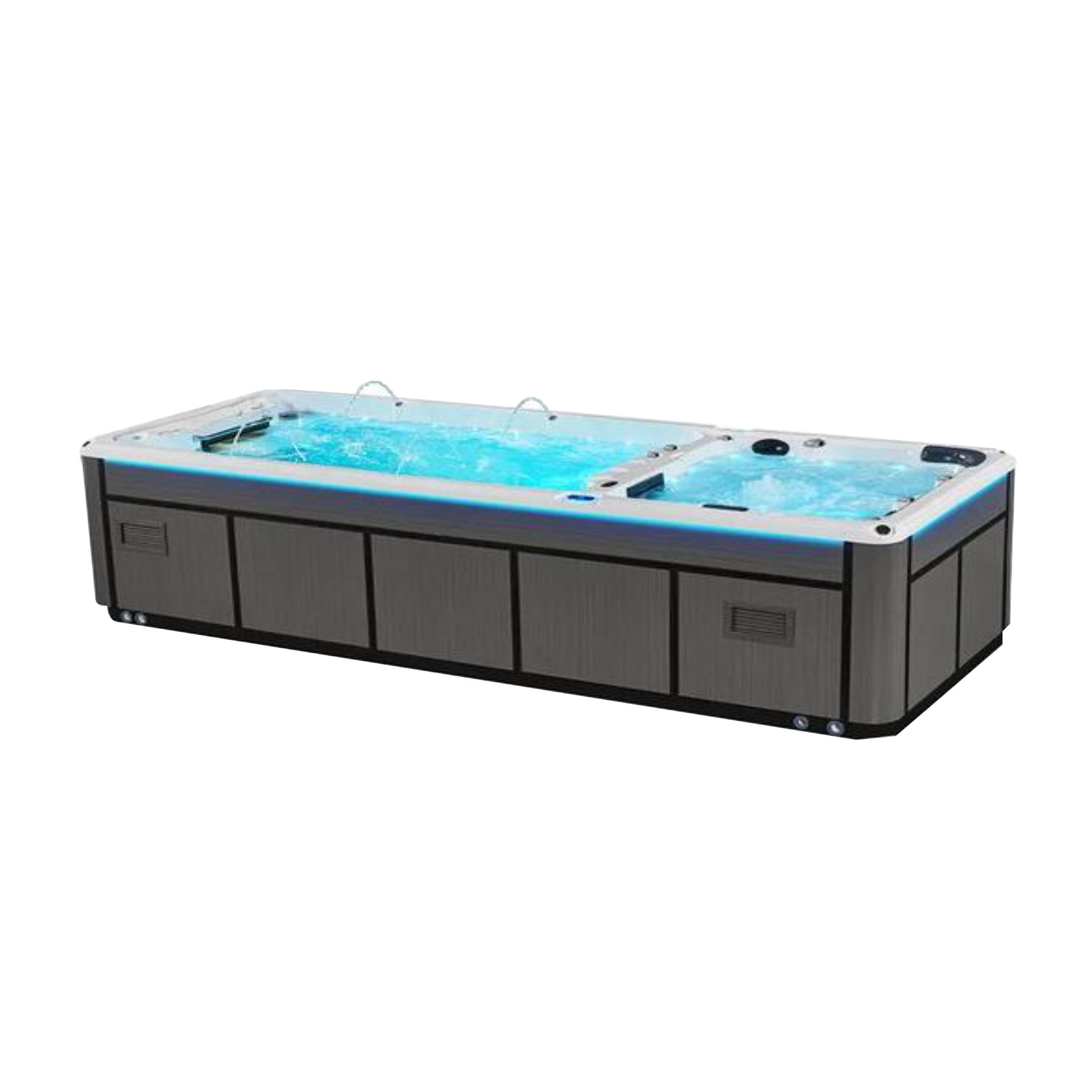 Swim Spa Columbus **TURBINE SYSTEM**  – **Game Changer Version**