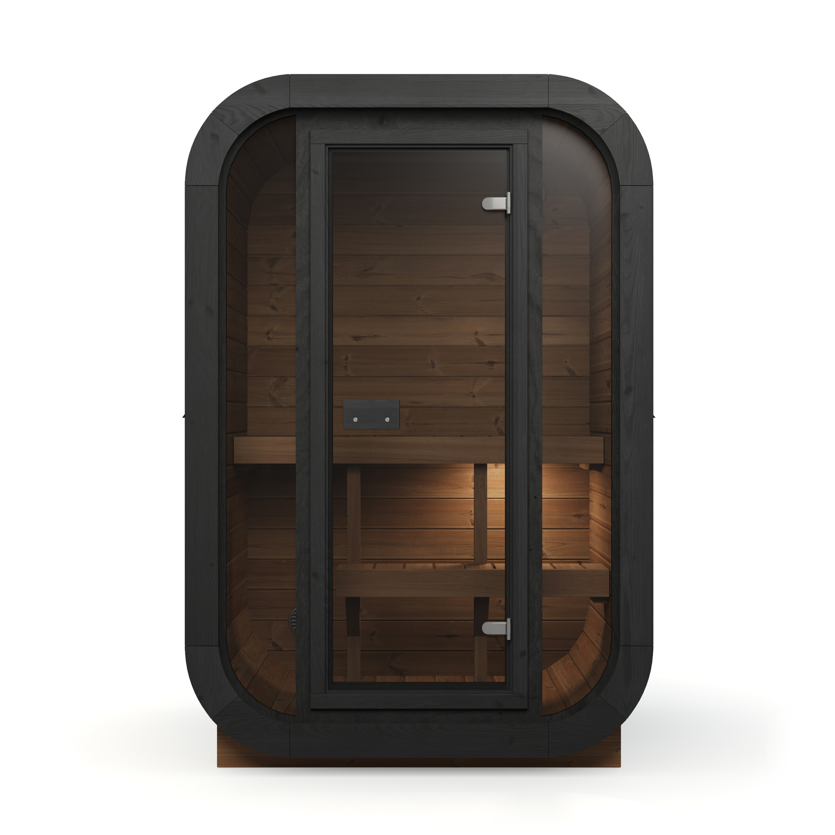 Outdoor Sauna Lumikko 130 – **Platin Version**