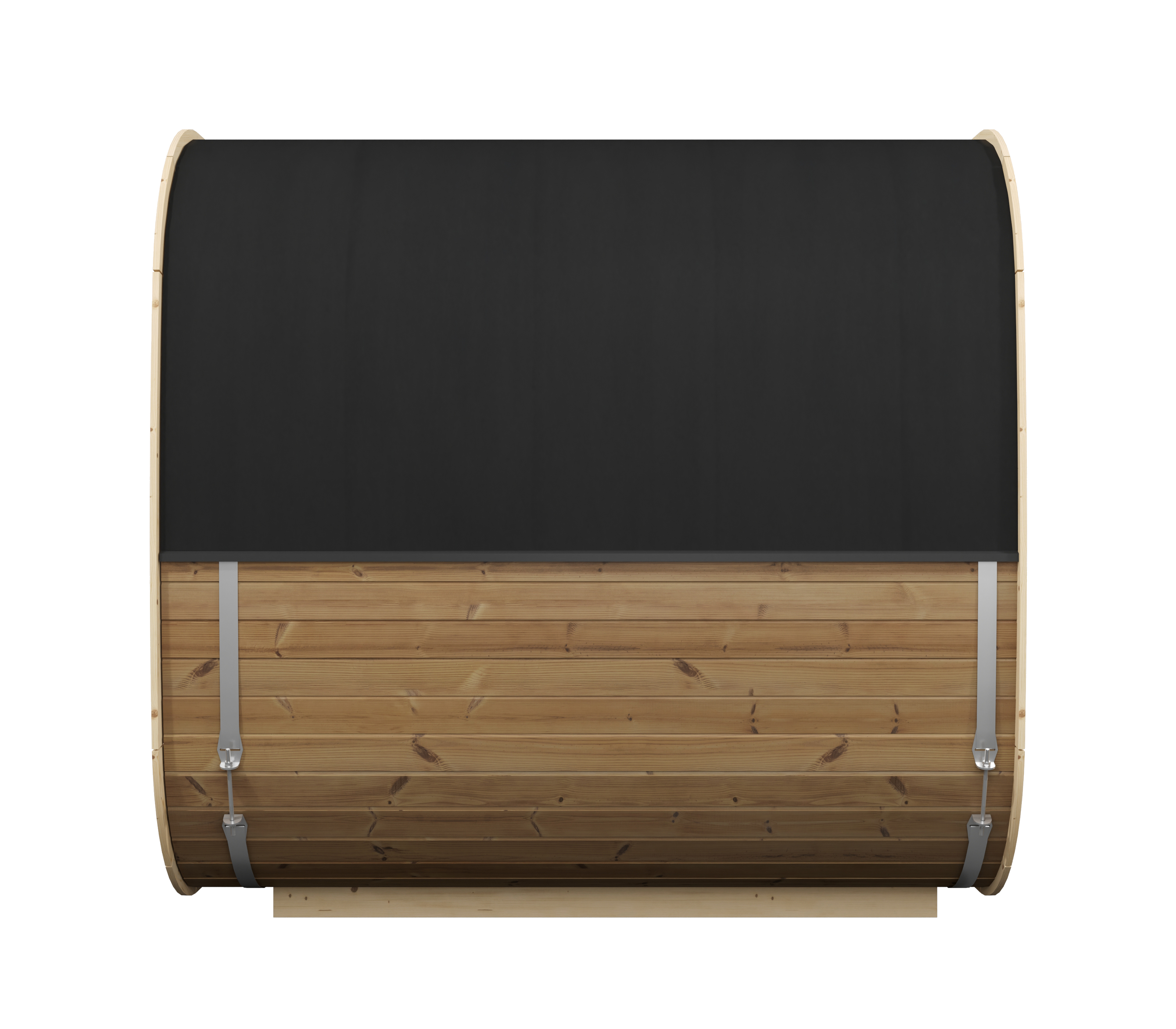 Outdoor Sauna Arctis XL Thermoholz – **Platin Version**