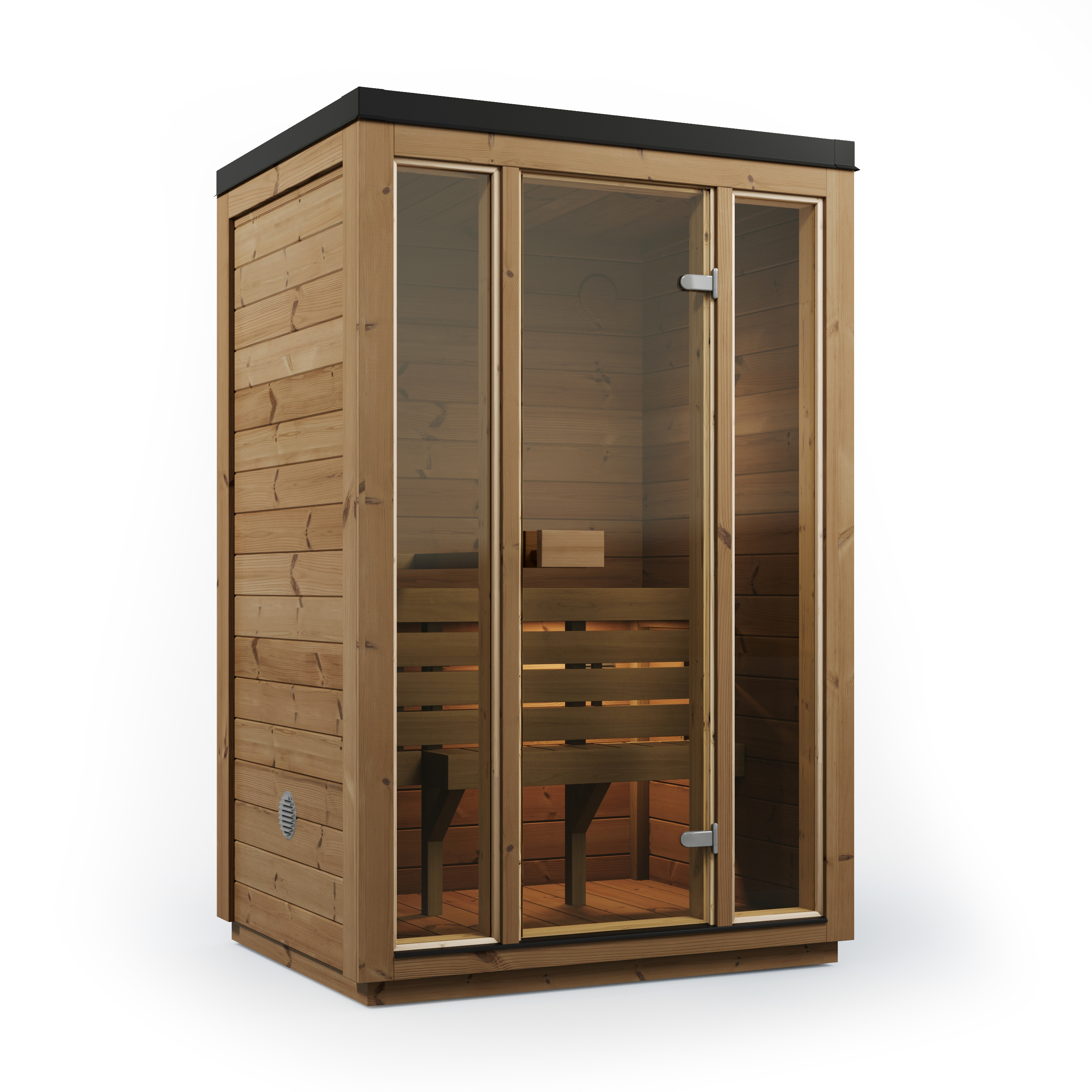 Outdoor Cube Sauna Nordella – **Platin Version**