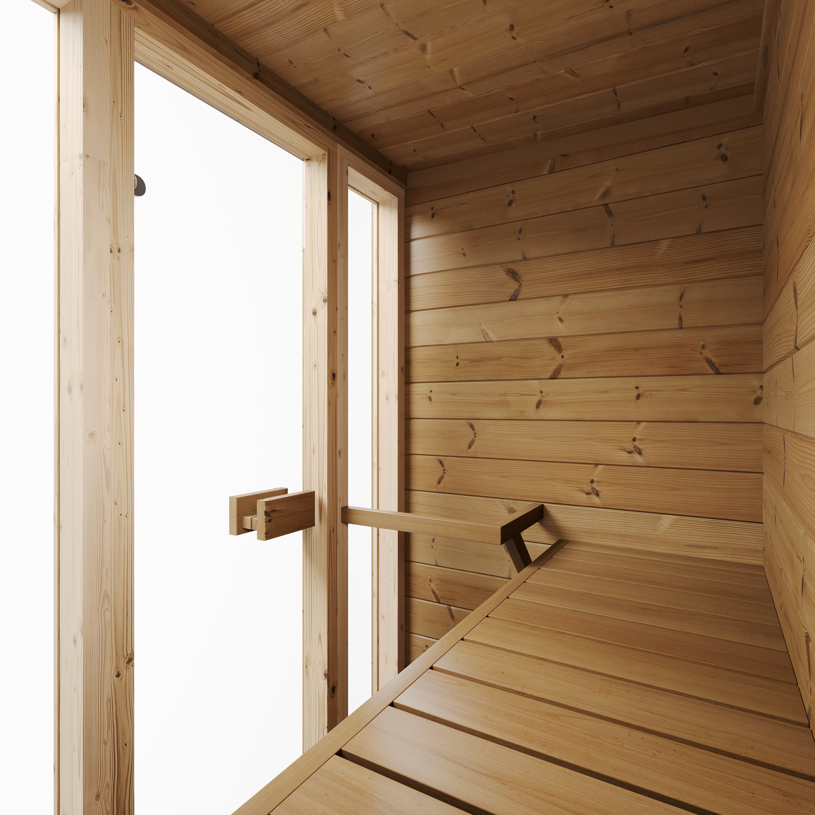 Outdoor Cube Sauna Nordella – **Platin Version**