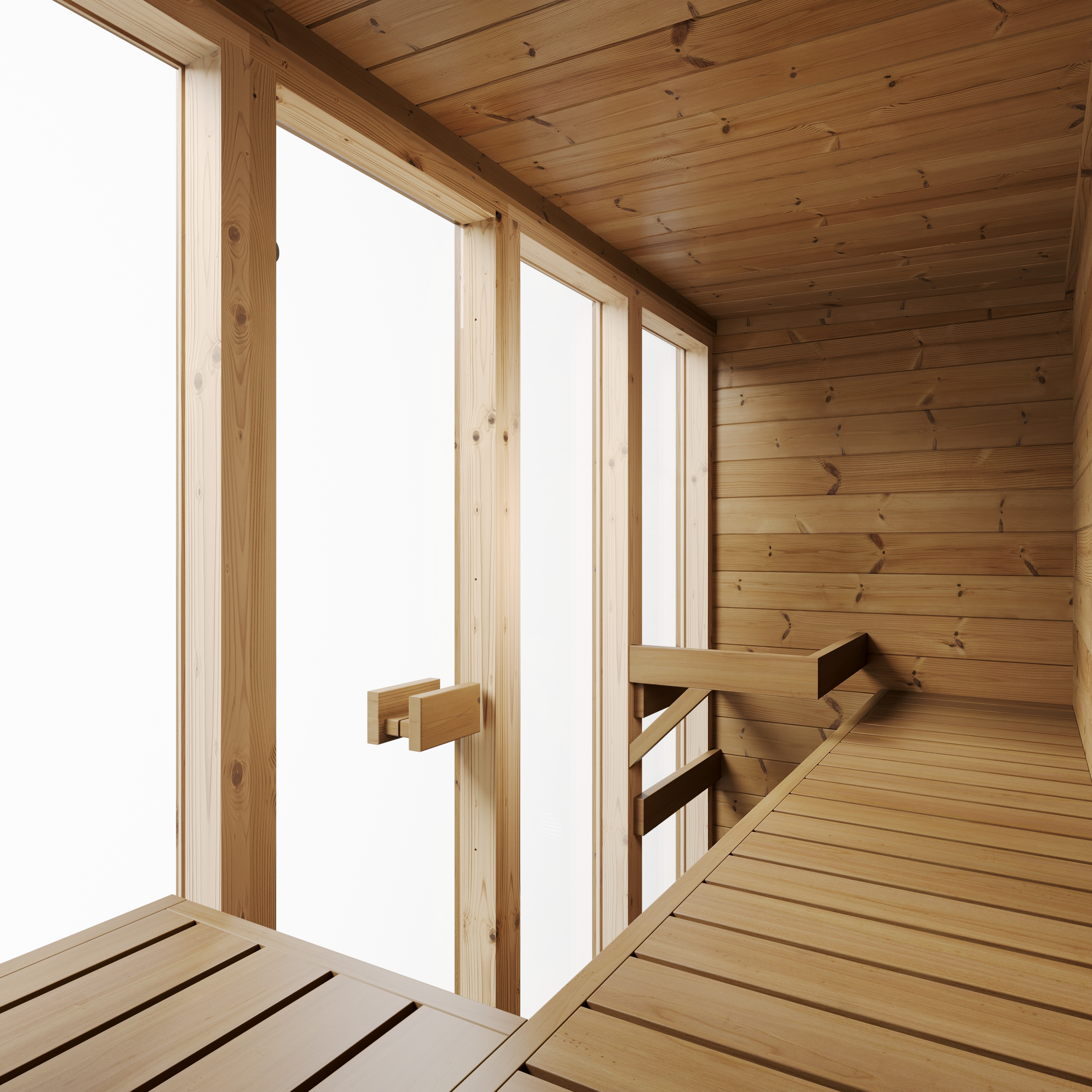 Outdoor Cube Sauna Mira – **Platin Version**